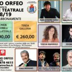 Stagione Teatrale Orfeo 2017/18