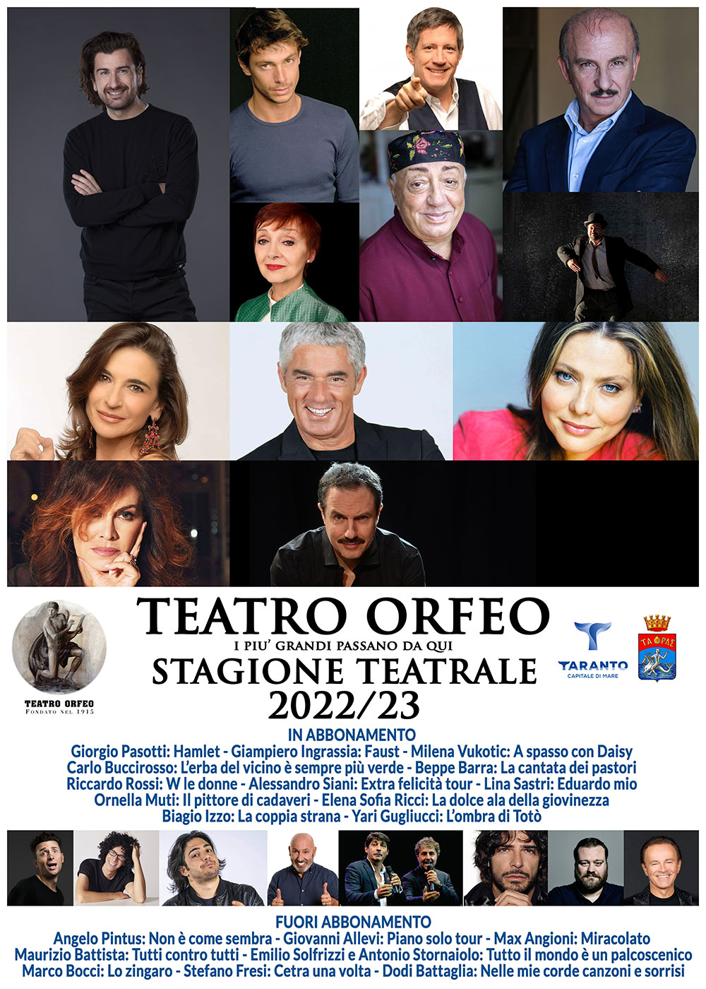 Teatro Orfeo - Stagione Teatrale 2022-2023